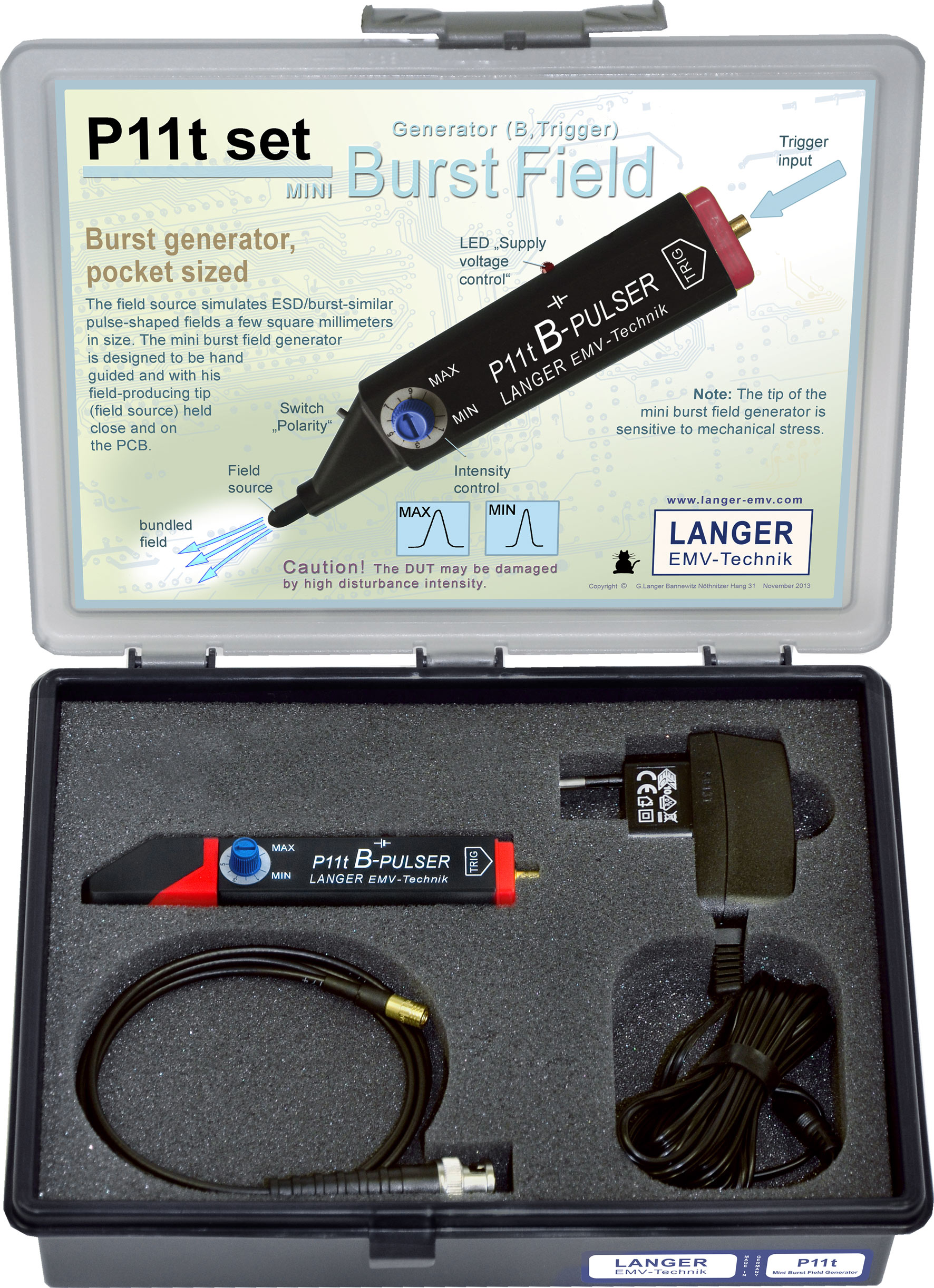 P11t set, Mini Burst Field Generator (B, Trigger)