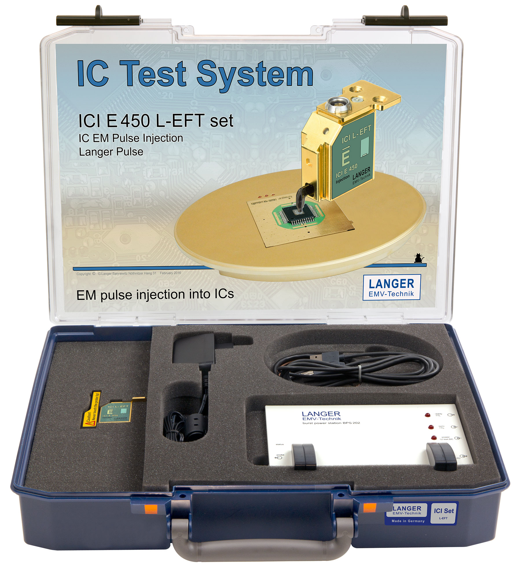 Kofferinhalt ICI E450 L-EFT-set