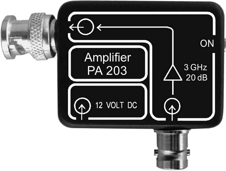 PA 203 BNC, 前置放大器（100KHz-3GHz）